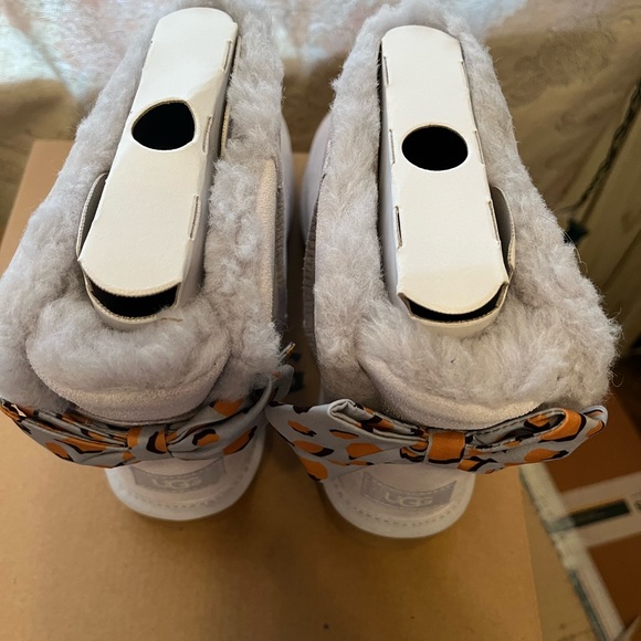 Ugg Minnie Bailey bow retro spots metal gray - Picture 3 of 5